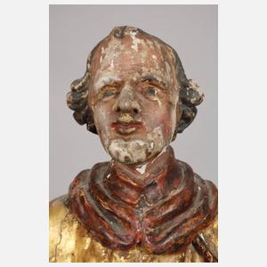 Vier barocke Schnitzfiguren