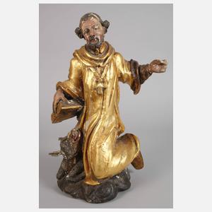 Vier barocke Schnitzfiguren