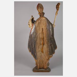 Geschnitzte Heiligenplastik
