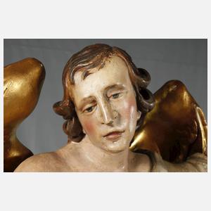 Geschnitzte Sakralfigur