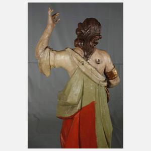 Geschnitzte Sakralfigur