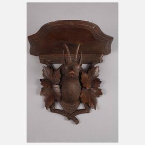 Geschnitzte Wandkonsole