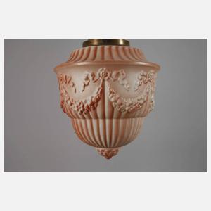 Zwei Deckenlampen Art déco