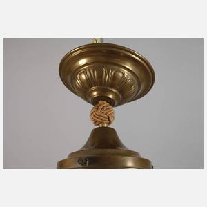 Zwei Deckenlampen Art déco