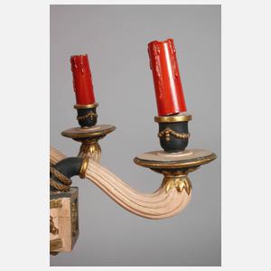 Geschnitzte Deckenleuchte