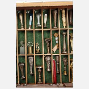 Großes Konvolut Petschafte