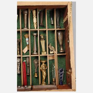 Großes Konvolut Petschafte