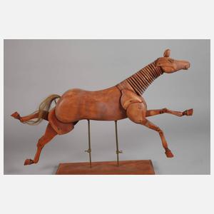 Gliederpuppe Pferd