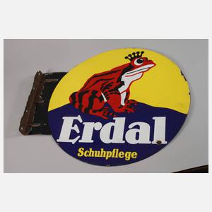 Emailleschild Erdal
