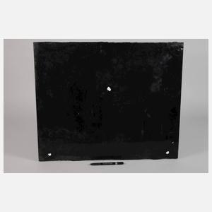 Glasschild "Nordström"