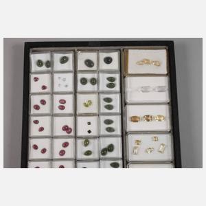 Konvolut geschliffene Edelsteine