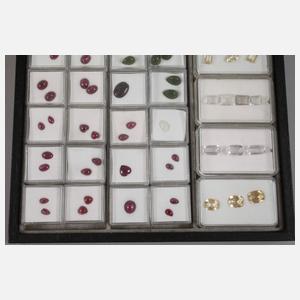 Konvolut geschliffene Edelsteine