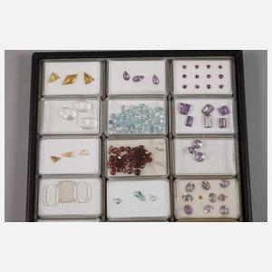 Konvolut geschliffene Edelsteine