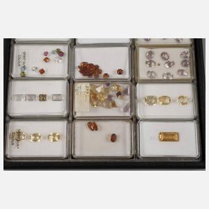 Konvolut geschliffene Edelsteine