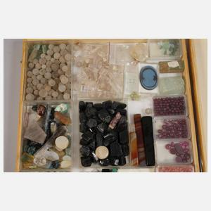 Umfangreiches Edelsteinkonvolut