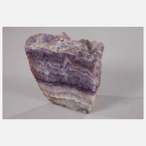 Zwei Amethyststufen