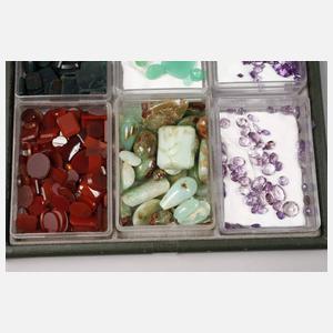 Konvolut geschliffene Edelsteine