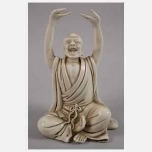 Zwei Figuren Blanc-de-Chine