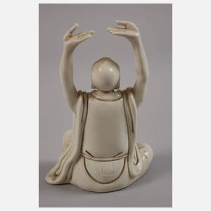 Zwei Figuren Blanc-de-Chine