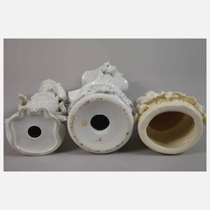 Drei Porzellanfiguren