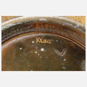 Schale mit Lüsterglasur