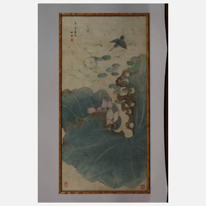 Zwei asiatische Zeichnungen