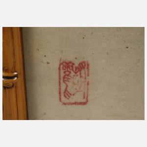 Zwei asiatische Zeichnungen