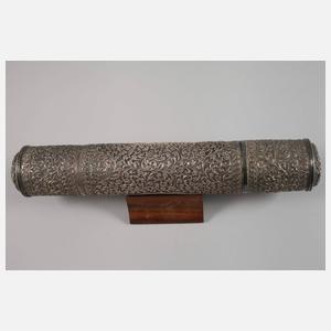 Dokumentenrolle Indien Silber