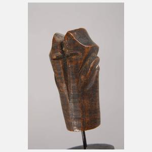 Miniaturhafte Schnitzerei