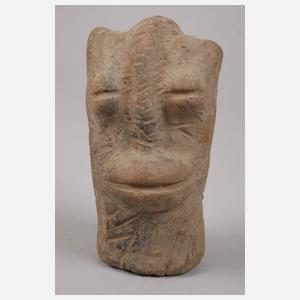 Konvolut drei Terrakottafiguren