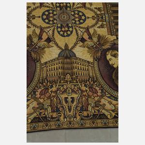 Patriotische Zierdecke Kaiser Wilhelm II.