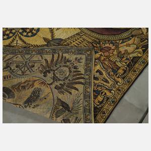 Patriotische Zierdecke Kaiser Wilhelm II.