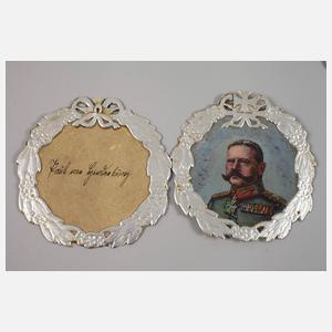 Patriotischer Christbaumschmuck Kaiserzeit