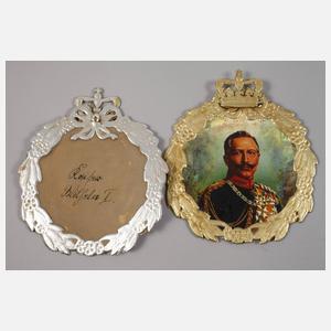 Patriotischer Christbaumschmuck Kaiserzeit