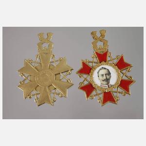 Patriotischer Christbaumschmuck Kaiserzeit