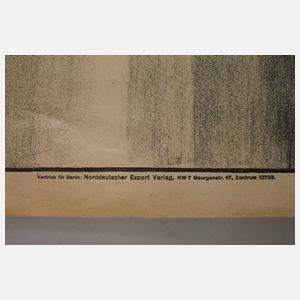 Patriotisches Plakat 1. Weltkrieg