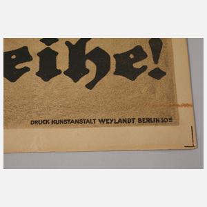 Plakat Kriegsanleihe, 1. Weltkrieg