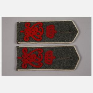 Paar Schulterklappen 1. Weltkrieg
