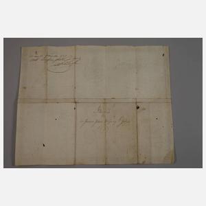 Entlassungsbrief der Königlichen Bayerischen Armee