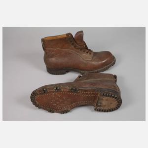Paar Gebirgsjägerschuhe Wehrmacht