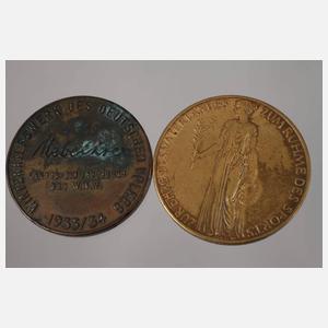 Zwei Medaillen 3. Reich