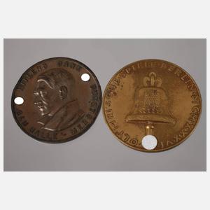 Zwei Medaillen 3. Reich