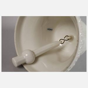 Porzellanglocke Olympia 1936 mit Ständer