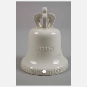 Porzellanglocke Olympia 1936