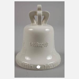 Porzellanglocke Olympia 1936