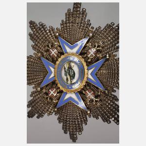 Bruststern St.-Sava-Orden Serbien