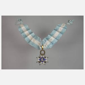 Komturkreuz und Collane Carlos III. Spanien