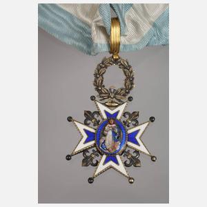 Komturkreuz und Collane Carlos III. Spanien