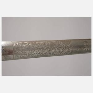 Heeresdolch mit geätzter Klinge