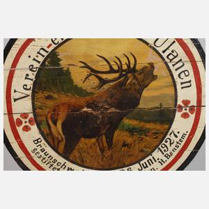 Ulanen Säbel Preußen + Schützenscheibe